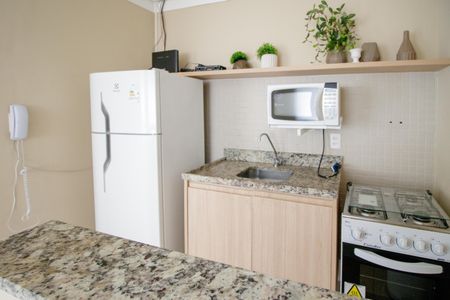 Studio para alugar com 35m², 1 quarto e sem vagaÁrea comum - Salão de festas