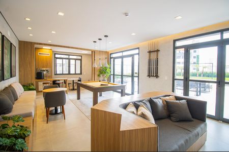 Apartamento à venda com 63m², 2 quartos e 1 vagaÁrea comum - Salão de jogos