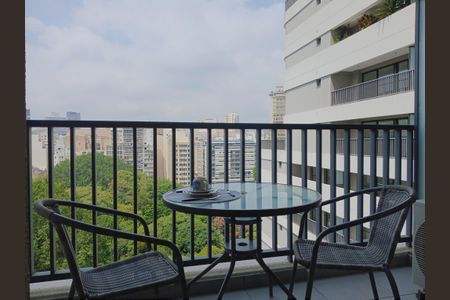 Studio para alugar com 25m², 1 quarto e sem vagaSacada