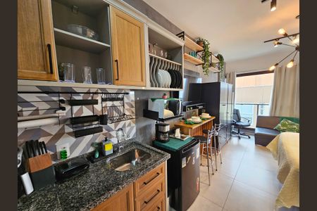 Studio à venda com 22m², 1 quarto e 1 vagaCozinha