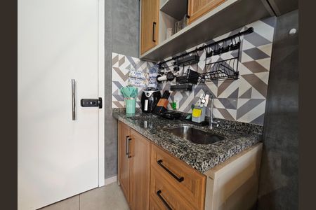 Studio à venda com 22m², 1 quarto e 1 vagaCozinha