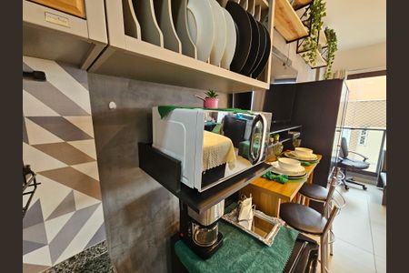 Studio à venda com 22m², 1 quarto e 1 vagaCozinha