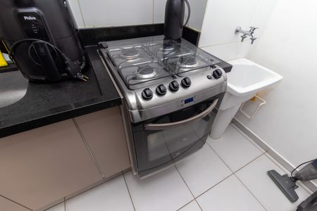 Apartamento à venda com 37m², 2 quartos e sem vagaDetalhe da cozinha