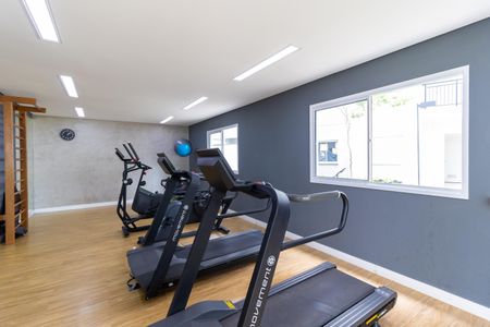 Apartamento à venda com 37m², 2 quartos e sem vagaÁrea comum - Academia