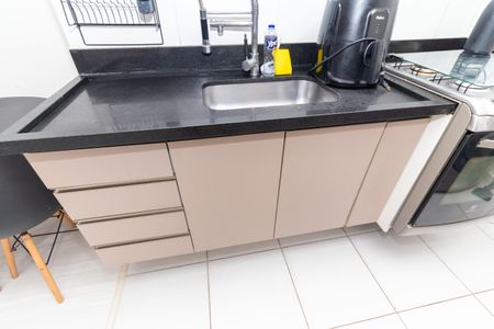 Apartamento à venda com 37m², 2 quartos e sem vagaCozinha