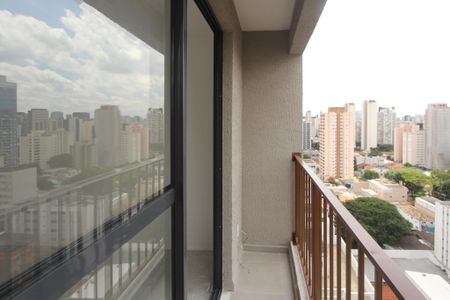 Studio à venda com 26m², 1 quarto e sem vagaVaranda 