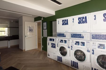 Studio à venda com 26m², 1 quarto e sem vagaLavanderia