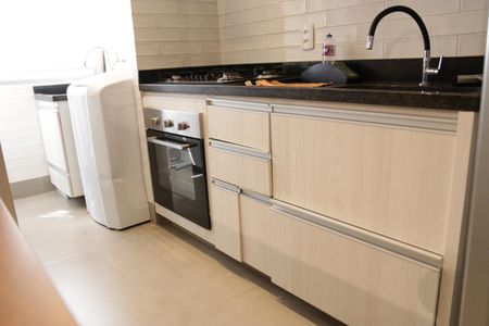 Apartamento para alugar com 65m², 2 quartos e 2 vagasCozinha e Área de Serviço