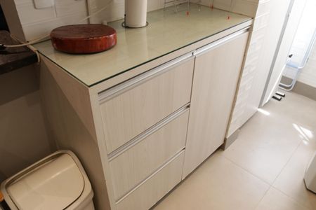 Apartamento para alugar com 65m², 2 quartos e 2 vagasCozinha e Área de Serviço