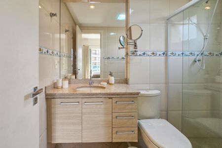 Apartamento para alugar com 140m², 4 quartos e 2 vagasBanheiro da Suíte 2