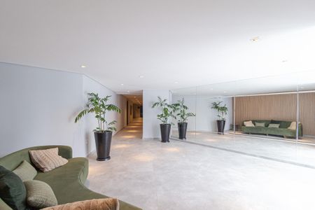 Apartamento à venda com 65m², 2 quartos e 2 vagas Apartamento à venda com 65m², 2 quartos e 2 vagasHall social