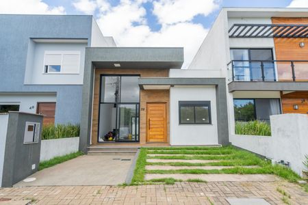 Casa de condomínio para alugar com 98m², 3 quartos e 2 vagasFachada