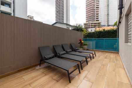 Studio para alugar com 24m², 1 quarto e sem vaga Studio para alugar com 24m², 1 quarto e sem vagaÁrea comum - Solarium