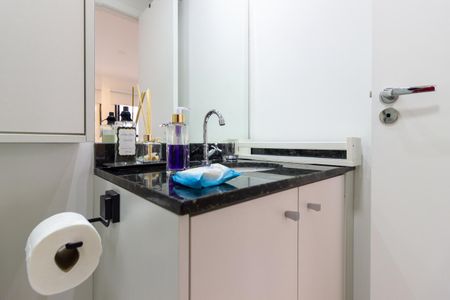 Studio para alugar com 24m², 1 quarto e sem vaga Studio para alugar com 24m², 1 quarto e sem vagaBanheiro