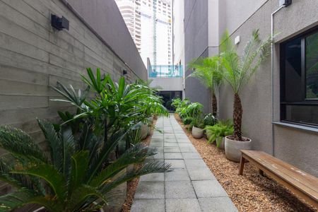 Studio para alugar com 24m², 1 quarto e sem vaga Studio para alugar com 24m², 1 quarto e sem vagaÁrea comum - Jardim