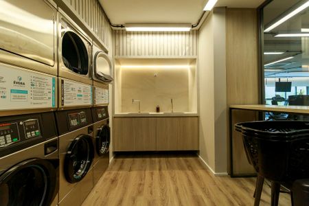 Studio à venda com 26m², 0 quarto e sem vaga Studio à venda com 26m², 0 quarto e sem vagaLavanderia