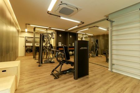 Studio à venda com 26m², 0 quarto e sem vaga Studio à venda com 26m², 0 quarto e sem vagaAcademia