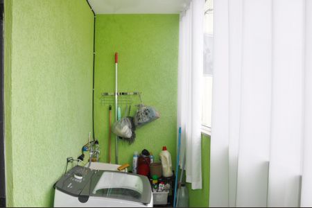 Casa à venda com 470m², 3 quartos e 2 vagasDetalhe - Varanda e Área de Serviço