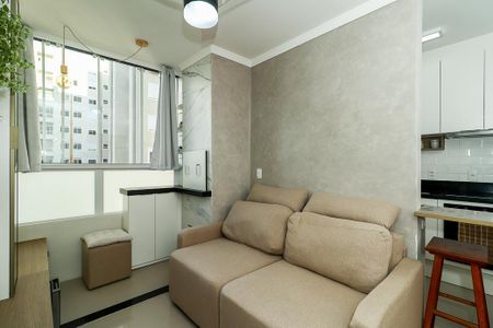 Apartamento à venda com 45m², 2 quartos e 1 vagaSala