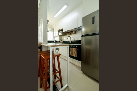 Apartamento à venda com 45m², 2 quartos e 1 vagaCozinha e Área de Serviço