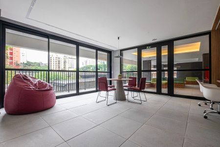 Studio para alugar com 33m², 1 quarto e 1 vaga Studio para alugar com 33m², 1 quarto e 1 vagaÁrea comum - Lounge