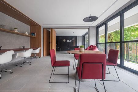 Studio para alugar com 33m², 1 quarto e 1 vaga Studio para alugar com 33m², 1 quarto e 1 vagaÁrea comum - Lounge
