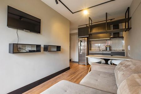 Studio para alugar com 33m², 1 quarto e 1 vaga Studio para alugar com 33m², 1 quarto e 1 vagaSala/Cozinha