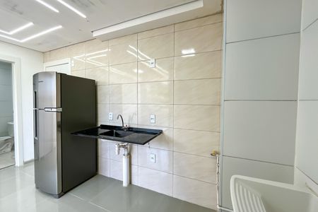 Apartamento à venda com 34m², 2 quartos e sem vaga Apartamento à venda com 34m², 2 quartos e sem vagaCozinha e Área de Serviço