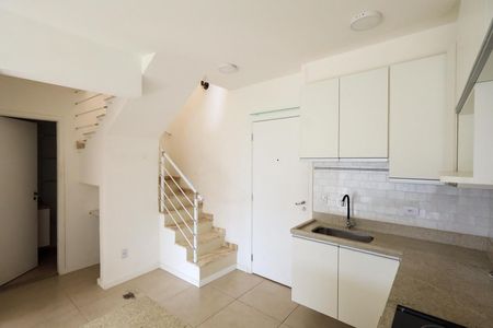Apartamento à venda com 60m², 1 quarto e 1 vagaCozinha americana 