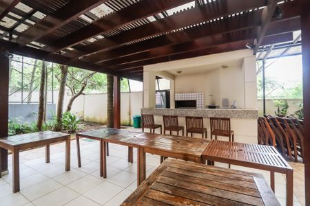Apartamento à venda com 128m², 3 quartos e 2 vagasÁrea comum - Churrasqueira