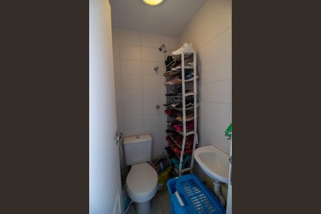 Apartamento à venda com 107m², 3 quartos e 2 vagasBanheiro de serviço