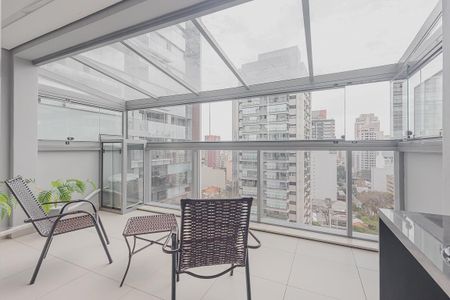 Studio para alugar com 39m², 1 quarto e 1 vagaVaranda