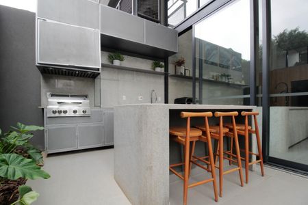 Apartamento à venda com 100m², 2 quartos e 2 vagasÁrea comum - Churrasqueira