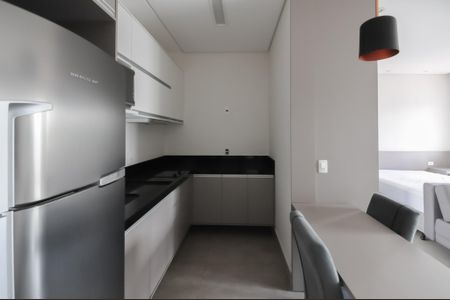 Studio à venda com 42m², 1 quarto e 1 vagaCozinha - Armários
