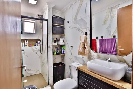 Apartamento à venda com 49m², 2 quartos e 2 vagas Apartamento à venda com 49m², 2 quartos e 2 vagasBanheiro