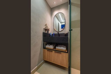 Studio à venda com 27m², 1 quarto e sem vaga Studio à venda com 27m², 1 quarto e sem vagaBanheiro