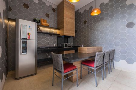 Studio à venda com 27m², 1 quarto e sem vaga Studio à venda com 27m², 1 quarto e sem vagaÁrea comum - Churrasqueira