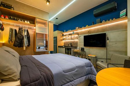 Studio à venda com 27m², 1 quarto e sem vaga Studio à venda com 27m², 1 quarto e sem vagaStudio