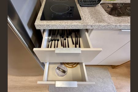 Apartamento para alugar com 32m², 1 quarto e sem vaga Apartamento para alugar com 32m², 1 quarto e sem vagaCozinha