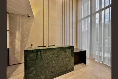 Apartamento para alugar com 32m², 1 quarto e sem vaga Apartamento para alugar com 32m², 1 quarto e sem vagaRecepção Bloco