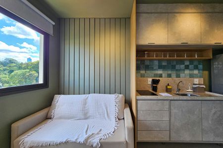 Apartamento para alugar com 25m², 1 quarto e 1 vagaSala