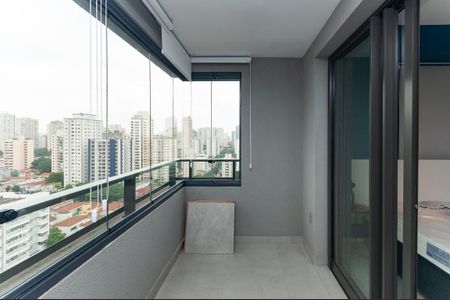 Studio para alugar com 29m², 1 quarto e sem vagaVaranda