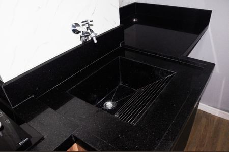 Apartamento para alugar com 40m², 2 quartos e sem vagaDetalhe - Cozinha Americana e Área de Serviço