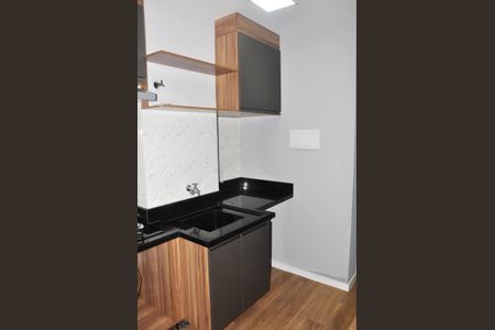 Apartamento para alugar com 40m², 2 quartos e sem vagaDetalhe - Cozinha Americana e Área de Serviço