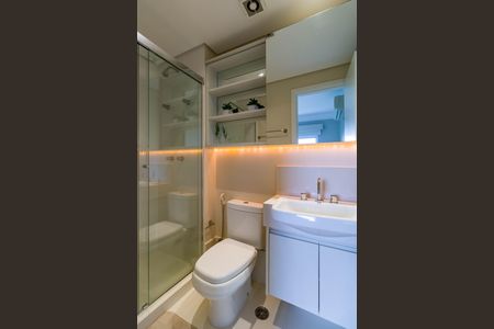 Apartamento à venda com 93m², 2 quartos e 2 vagasBanheiro da Suíte 1