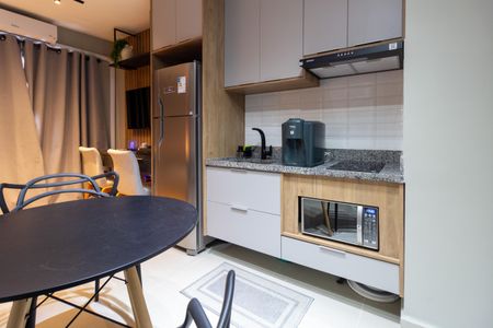 Studio à venda com 29m², 1 quarto e sem vagaCozinha