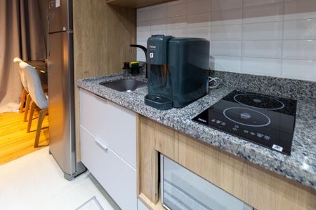 Studio à venda com 29m², 1 quarto e sem vagaCozinha