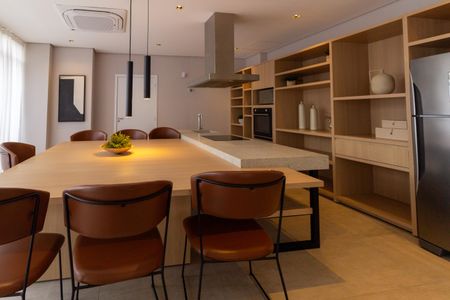 Studio à venda com 29m², 1 quarto e sem vagaÁrea comum - Salão Gourmet