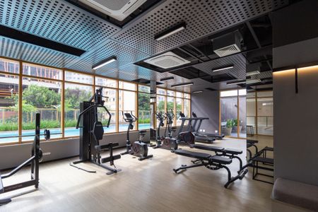 Studio à venda com 29m², 1 quarto e sem vagaÁrea comum - Academia