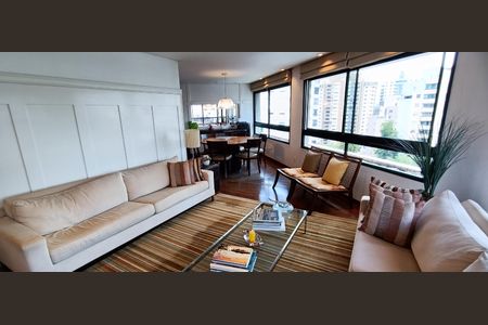 Apartamento à venda com 162m², 3 quartos e 3 vagas Apartamento à venda com 162m², 3 quartos e 3 vagasSala de estar